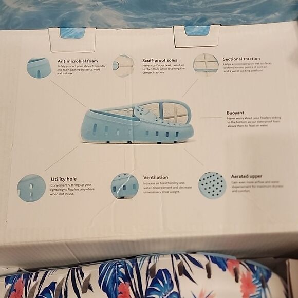 Floral Women's Shoes Floafers size 8 NWT - Picture 6 of 6